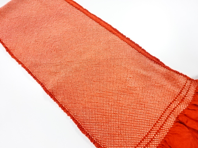 正絹　振袖用　絞り　帯揚げ